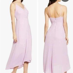 All In Favor Lilac Midi Dress